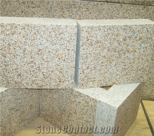 G350 Granite Cube Stone,Cobble for Paving