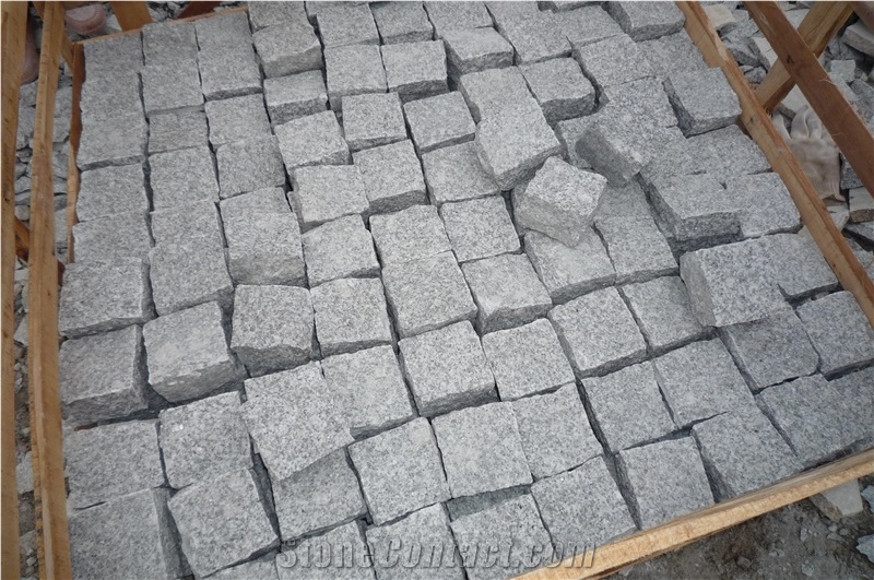 G603 Granite Cube Stone,Cobble