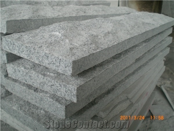 G603 Granite Split Face Mushroom Stone Wall Cladding Stone