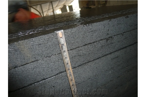 G612 Zhangpu Black Basalt Wall Panel Stone
