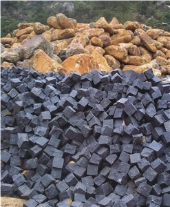 G612 Zhangpu Black Basalt Wall Panel Stone