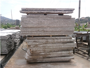 G635 Anxi Red Granite Kerbstone,Road Side Curbs Own Factory