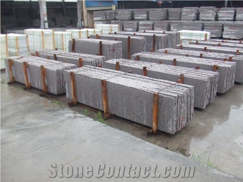 G635 Anxi Red Granite Kerbstone,Road Side Curbs Own Factory
