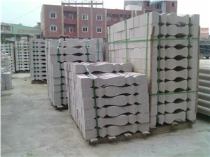 G636 Granite Balustrade,China Pink Granite Baluster for Home Balcony Building & Staircase Decor
