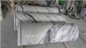 Golden Spider Marble Columns