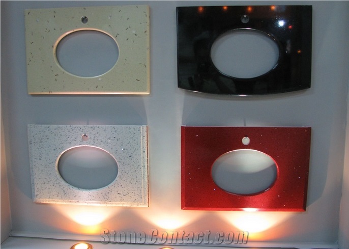 Quartz Stone Bathroom Tops,Vanity Top