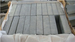 Shandong Blue Limestone Cube Stone,Cobble Walkway Pavers