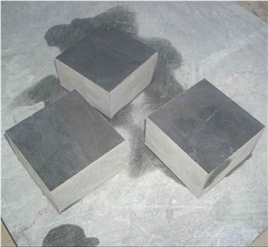 Shandong Blue Limestone Cube Stone,Cobble Walkway Pavers