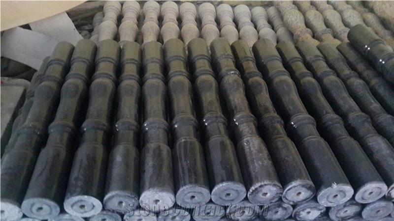 Shanxi Black Granite Balustrade,Baluster