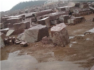 Shouning Red Granite Blocks, China Red Granite Blocks