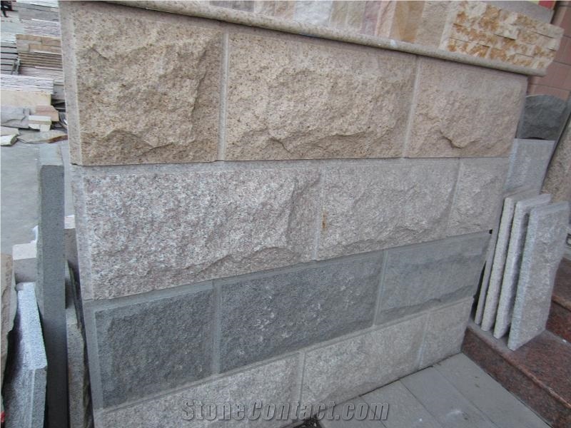 Zhangpu Black Basalt Mushroom Stone Wall Cladding