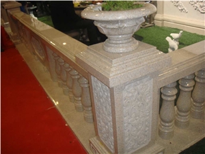 Granite Balustrade, China Granite G681 Balustrade & Railing