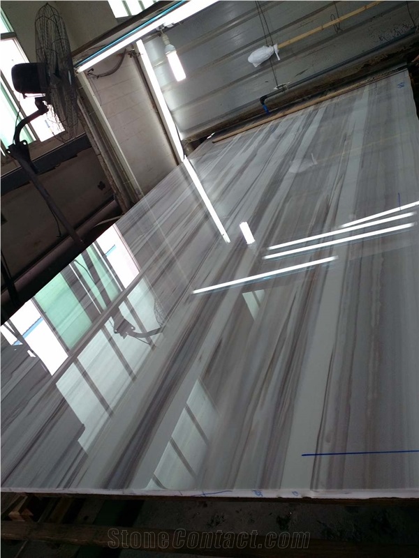 Grey Wood Nano Marmoglass, Grey Veins Crystallized Stone Tiles &Slabs