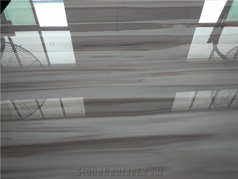 Grey Wood Nano Marmoglass, Grey Veins Crystallized Stone Tiles &Slabs