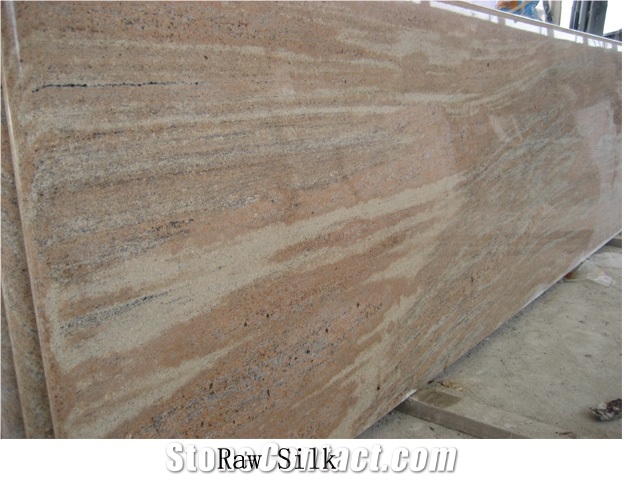 Kashmir Gold Granite Countertop, India Granite Pre-Fabricated Countertop