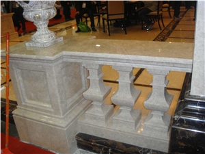 Marble Balustrade & Railing, from Turkey Beige Marble Railings