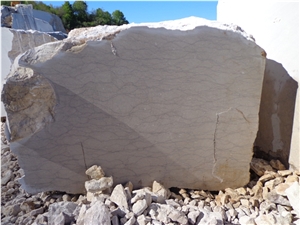 Beige Cream Marble Blocks / Pietra Di Vicenza Blocks, Italy Beige