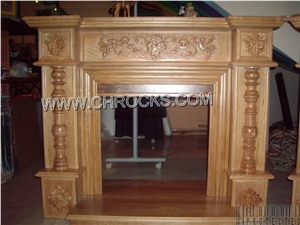 Green Onyx Fireplace Mantel