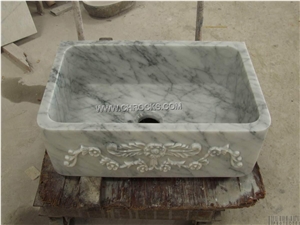 Italy Biancao Carrara White Marble Farm Sink,White Marble Farm Sink Italy Biancao Carrara White Marble Farm Sink,White Marble Farm Sink