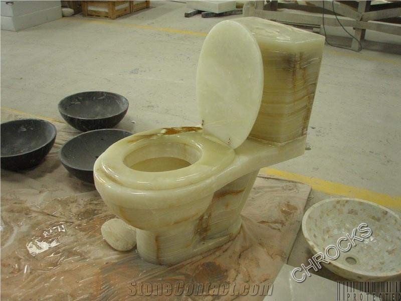 White Onyx Toilet,Bathroom Sets