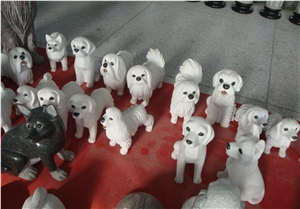 Cartoon Carving Stone, Sandstone Grey Basalt Sculpture & Statue