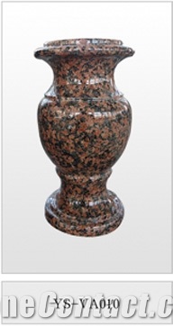 Emerald Pearl Green Granite Flower Pots