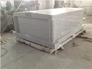 G603 Grey Granite Mausoleum & Columbarium