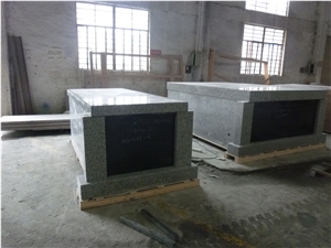 G603 Grey Granite Mausoleum & Columbarium