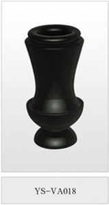 Shanxi Black Granite Vase