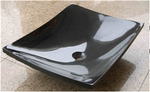 Black Granite Bathroom Sink, Black Granite Sinks