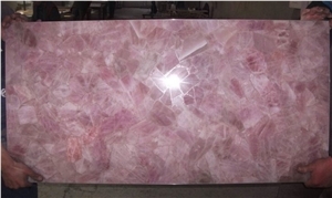 Imported Pink Semiprecious Stone Tiles