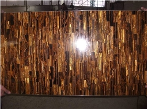 Tiger Eye Golden Semiprecious Stone Slabs