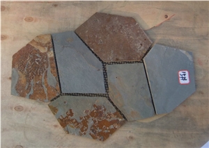 Autumn Horizon Flagmats, Hebei Rust Slate Flagstone