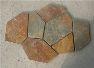 Autumn Horizon Flagmats, Hebei Rust Slate Flagstone