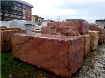 Rosso Diaspro Marble Block, Italy Red Marble