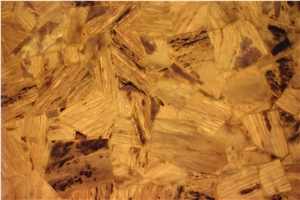 China Yellow Semiprecious Stone Slabs & Tiles