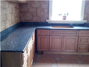 Blue Pearl Kitchen Countertop , Granite Countertop