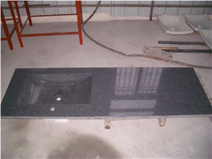Granite Vanity Top , Bathroom Countertop with Sink