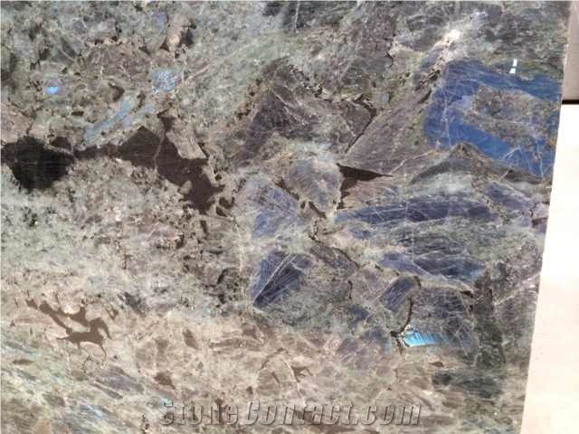 Laburadorite Semiprecious Stone Slabs and Tiles