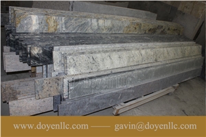 Tan Brown Granite Back Splashes for Kitchen Countertops, India Tan Brown Red Granite Kitchen Countertops