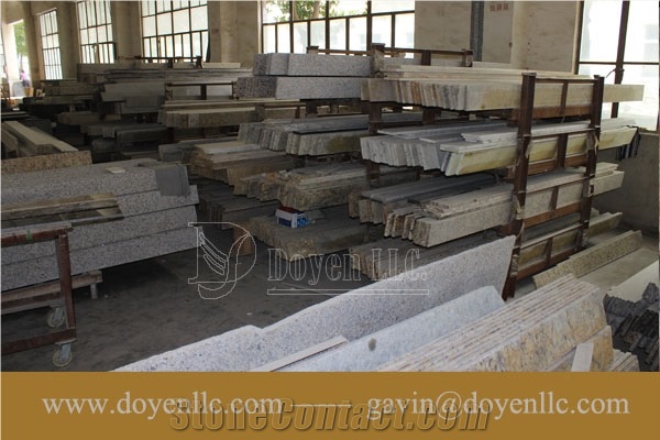 Tan Brown Granite Back Splashes for Kitchen Countertops, India Tan Brown Red Granite Kitchen Countertops