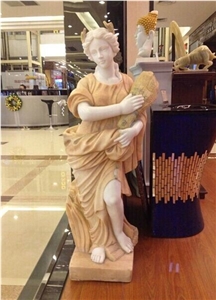 Carving Marble Season Goddess Sculpture & Statue