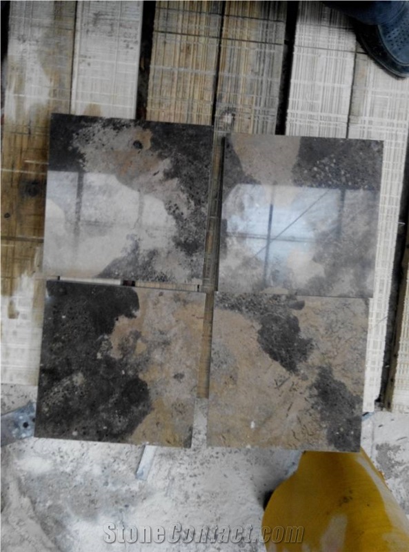 Coffee Brown Golden Beach Limestone Tiles