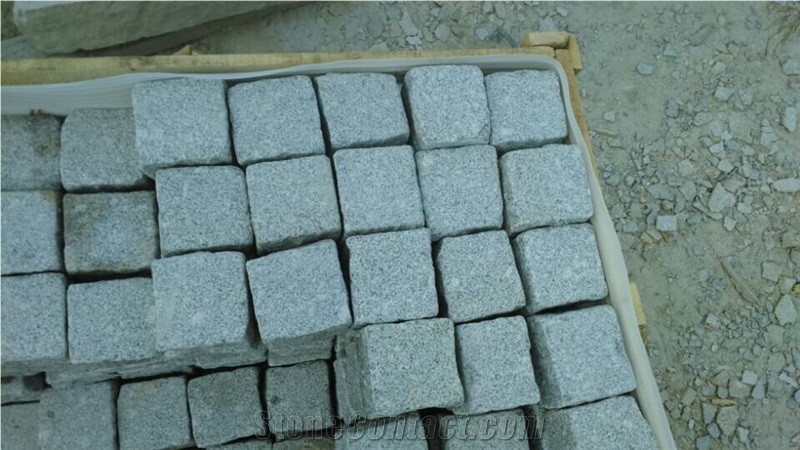 G341 Antique Cube Stone,Tumbled Cobble Stone