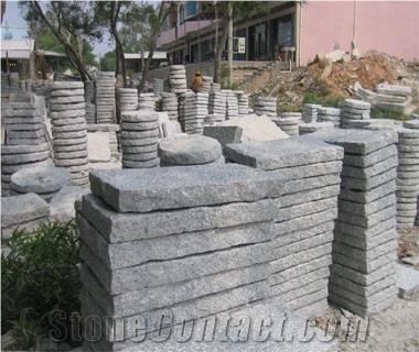 G375 Grey Granite Curbstone