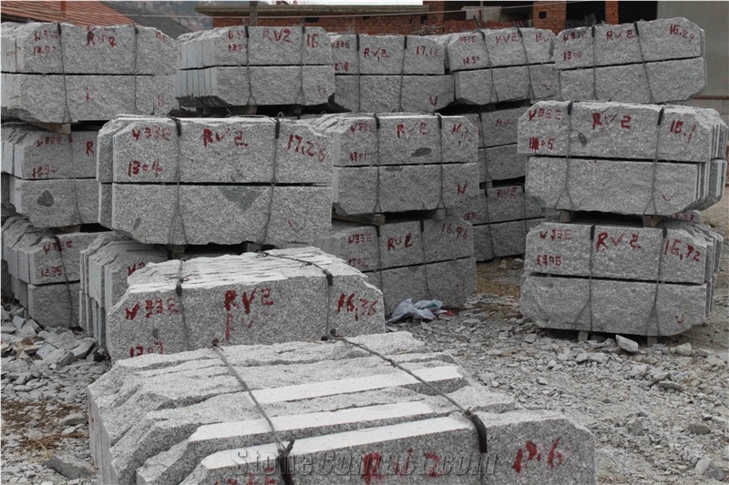 G375 Grey Granite Curbstone