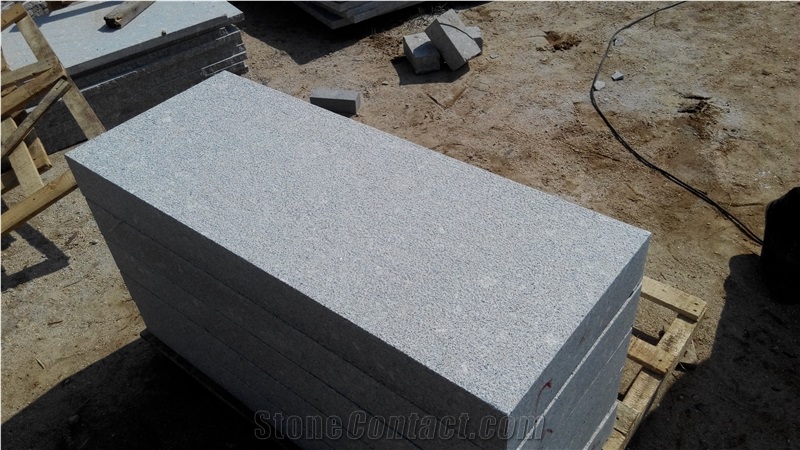 G375 Grey Granite Paving Stone Slabs