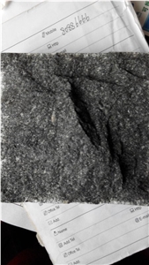 G394 Black Granite Flamed Slabs & Tiles