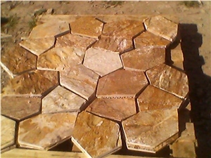 Random Flag Rusty Slate Slabs & Tiles Random Flag Rusty Slate Slabs & Tiles