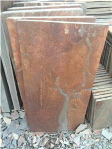 Rusty Slate Tread, Slate Stairs, Thick Slate Steps